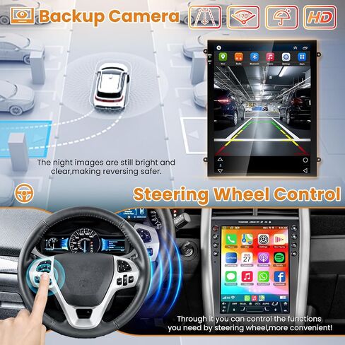 Car Radio for Ford Edge 2011 2012 2013 2014 with Wireless Carplay in Kuwait