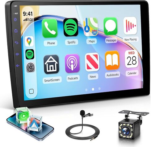 Double Din Car Radio Stereo, Wireless CarPlay Android Auto in Saudi Arabia