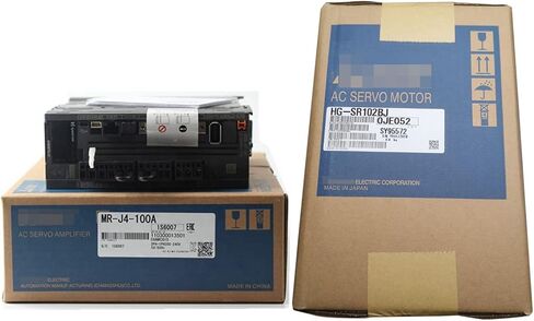 SMOCONE Expedited MR-J4-100A+HG-SR102BJ New and Sealed in Box MRJ4100A+HGSR102BJ 1 Year Warranty and Fast in Kuwait