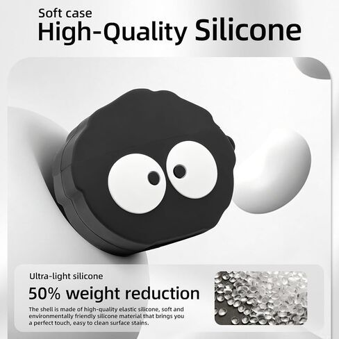 for AirPods 4 Case Cute, Soft Silicone Cartoon Character Protective Cover in Kuwait