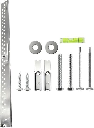 5304509487 Microwave Wall Mount Bracket Plate with Hardware Screws Bolts in Saudi Arabia