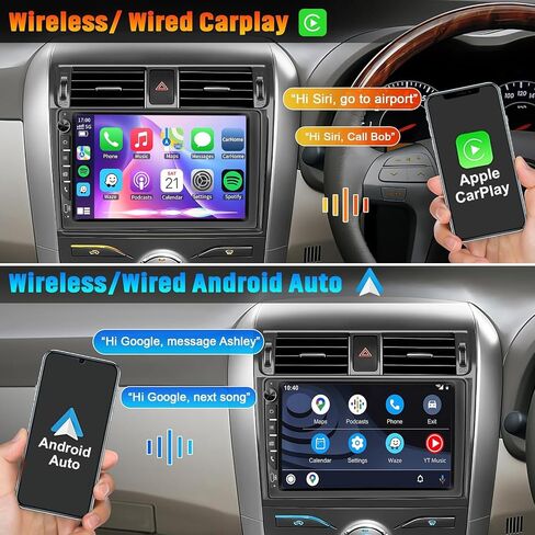 9 inch Touchscreen Car Radio Stereo for Toyota Corolla 2009-2013 Wireless Carplay Android Auto Navi Volume Knob Backup Camera SWC in Saudi Arabia