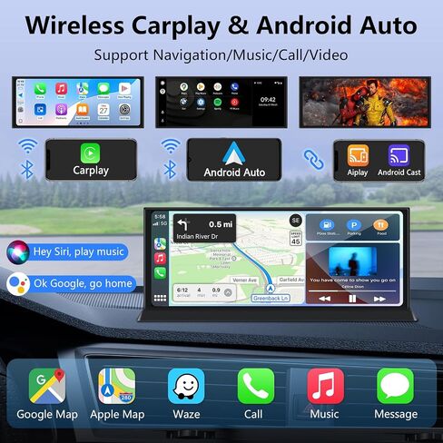 11.26" Carplay Screen for Car 4K Dash Cam 350° Rotate Camera Unique Bracket in Saudi Arabia