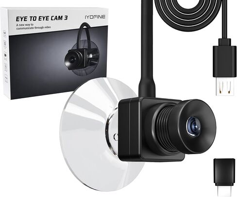 Eye to Cam 3 Webcam 1080P Eye Contact Level Webcam of Middle Screen,Create a Positive Connection in Every Calls/Conferencing (1080P MF) in Saudi Arabia