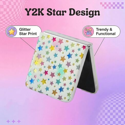 Y2K Star Cute Case for Samsung Galaxy Z Flip 7 with Chain in Kuwait