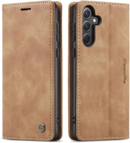 Compatible with Samsung Galaxy A37 5G Case with Card Holder, Kickstand Protective Flip Folio Leather Wallet Case for Galaxy A37 5G 6.7 inch (Blue) in Kuwait