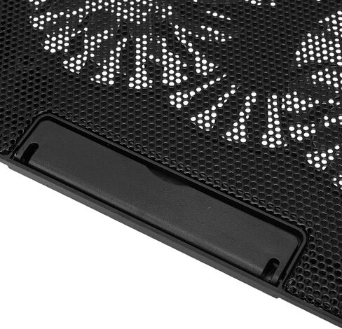 Laptop Cooling Pad Dual Fans Height Adjustable 12-17 Inch in Saudi Arabia