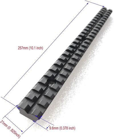10" Long Picatinny Rail Mount Base Tan Color CNC Machining in Kuwait