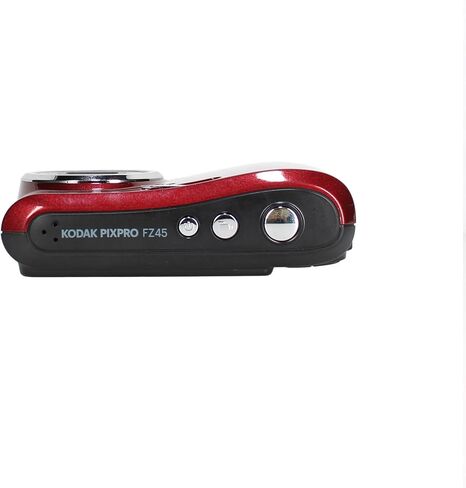 Kodak PIXPRO FZ45 16MP 4X Zoom Digital Camera (Red) (FZ45RD) + Case Bundle in Kuwait
