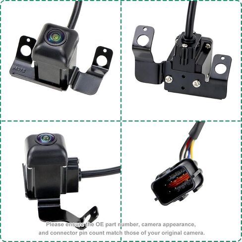 95760-C6110 Rear View Camera Replacement for Kia Sorento w/o AVM, w/Navigation System 2016-2018, OE Backup Cam Replaces 95760-C6100 95760-C6111 95760C6110 95760C6100 95760C6111 by GreenYi in Kuwait