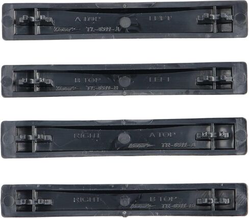 Metra Electronics 95-6511 Double-DIN Radio Installation Dash Kit Fits Select 2007-Up Chrysler Vehicles Black in Kuwait