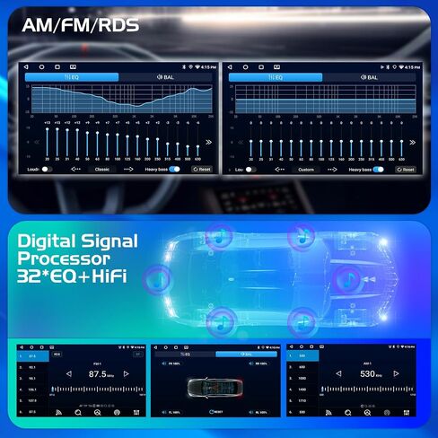Upgraded 8-Core Car Radio Stereo for Toyota Highlander 2014-2019, 4GB+64GB Head Unit with 1280×800 HD 10.1" Touchscreen with Wireless CarPlay Android Auto, Knob Buttons, Factory Camera SWC Compatible in Kuwait