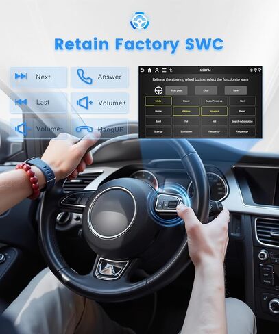 [4GB+64GB] Car Stereo for Jeep Wrangler 2007-2017 in Kuwait