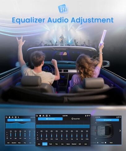 [4GB+64GB] Car Stereo for Jeep Wrangler 2007-2017 in Kuwait