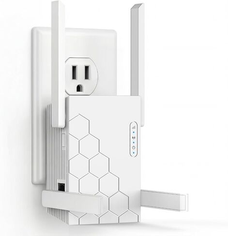 WiFi Extender Signal Booster Dual Band 5.8GHz & 2.4GHz, Support 99% Devices in Kuwait