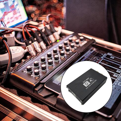 HiFi USB Sound Card with ES9018K2M Chip for Studio & Travel, Plug & Play Multi-OS Compatibility 32bit / 384kHz USB in Kuwait