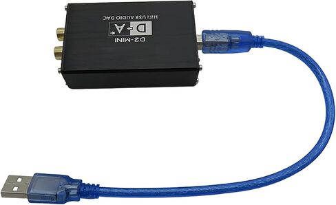 HiFi USB Sound Card with ES9018K2M Chip for Studio & Travel, Plug & Play Multi-OS Compatibility 32bit / 384kHz USB in Kuwait