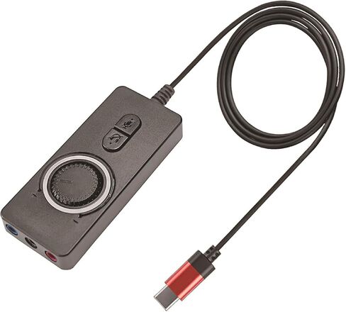 Fidelitys External Sound Card Cancellation for Clear Voice Call Music Playbacks Sound Mic Adapter in Kuwait