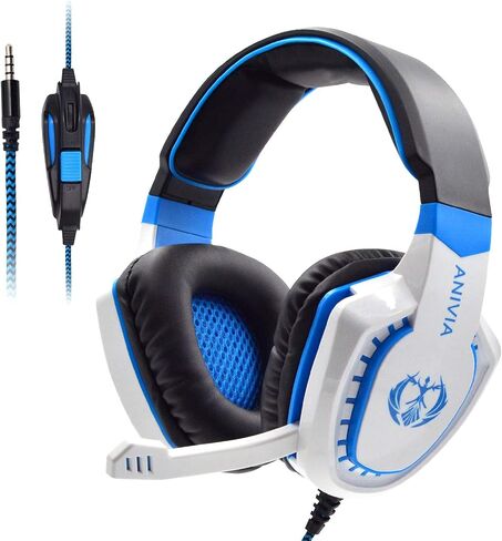 Stereo Gaming Headset with Microphone for Xbox One PS4 PC MAC Computer Laptop Playstation 4, Xbox One Controller, Phones in Kuwait
