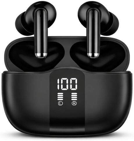 LEVO Hybrid ANC Earbuds, Noise Cancelling Bluetooth 5.3 Headphones, White in Kuwait