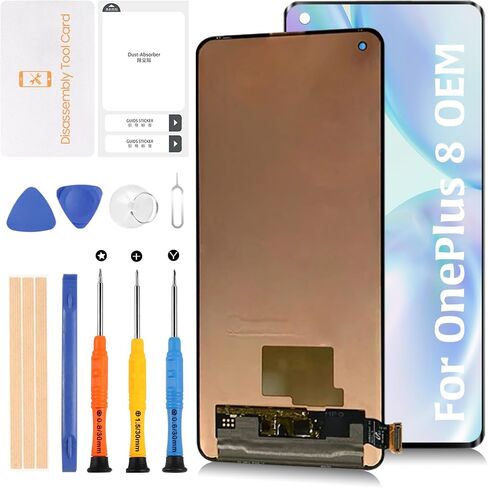 for OnePlus 8 1+8 6.55" OEM LCD Screen Display Replacement Touch Digitizer Assembly Kit(Fluid AMOLED) in Kuwait