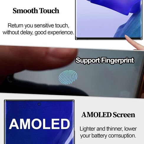 AMOLED for Samsung Galaxy Note 20 Ultra 4G 5G Screen Replacement with Frame in Kuwait