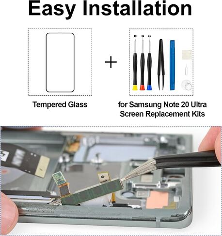 AMOLED for Samsung Galaxy Note 20 Ultra 4G 5G Screen Replacement with Frame in Kuwait