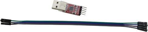 TAODAN 1 Set CP2102 USB 2.0 to TTL Module Serial Converter Adapter Module with Jumper Supports 3.3 V/5V Output Compatible with ESP8266/STM32/STC in Kuwait