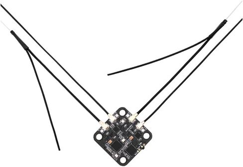 RadioMaster DBR4 Dual-Band Xross Gemini ExpressLRS Receiver - 0.25 - Black in Kuwait