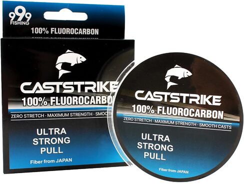 100% Fluorocarbon Fishing Line Clear Leader Line Low Visibility in Saudi Arabia