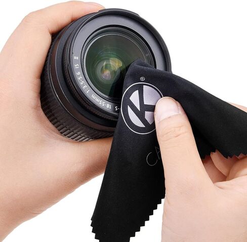 55mm Set of 2 Camera Lens Hoods - Rubber (Collapsible) + Tulip Flower - Sun Shade/Shield - Reduces Lens Flare and Glare - Blocks Excess Sunlight for Enhanced Photography and Video in Kuwait