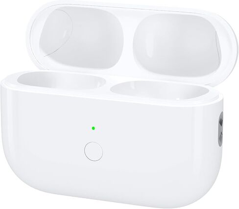 JKV Wireless Charging Case Replacement for AirPod Pro 1st 2nd Charging Case with Type-C Port, Compatible for AirPod Pro 2 Charging Case with Bluetooth Pairing Sync Button, no Airpod in Kuwait