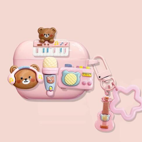 for AirPods Pro 3 Case,Compatible with AirPods Pro 3rd Generation Case (2025), Cute Kawaii Cartoon Design Premium Shock-Absorbing Protective Case Cover for AirPods Pro 3 in Kuwait