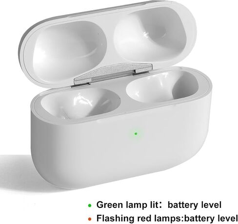 Wireless Charging Case for AirPods Pro 1st/2nd Generation, （USB C） Replacement CasWireless Charging Case for AirPods Pro 1st/2nd Generation, （USB C） Replacement Case (White) e in Kuwait
