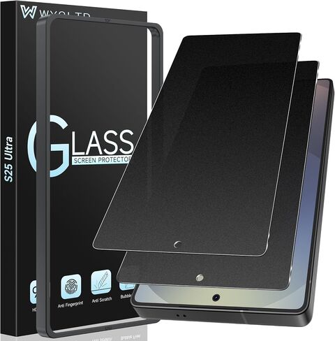 2 Pack for Samsung Galaxy S25 Ultra Matte Privacy Screen Protector in Kuwait