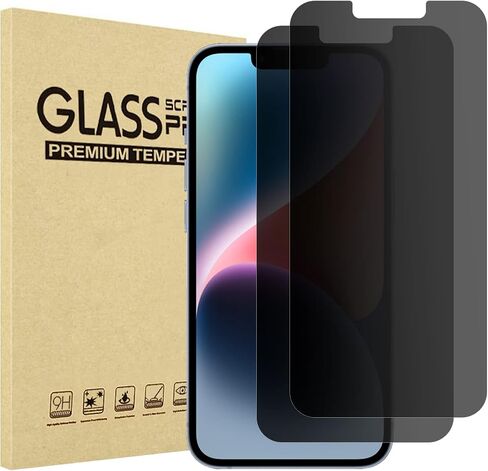 ProCase 2 Pack Privacy Screen Protector for iPhone 17e/ 16e/ 14/13 /13 Pro in Kuwait
