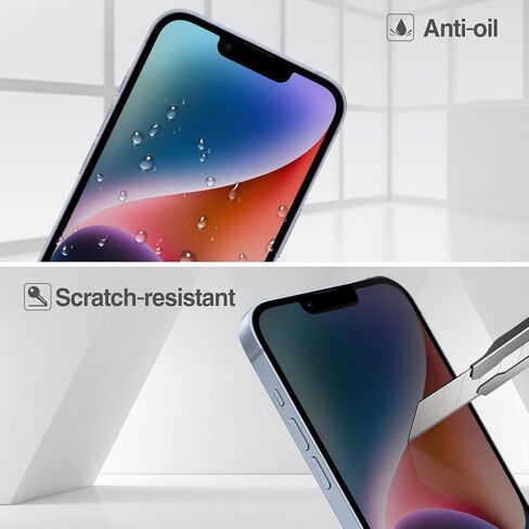 ProCase 2 Pack Privacy Screen Protector for iPhone 17e/ 16e/ 14/13 /13 Pro in Kuwait