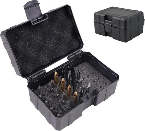 Broadhead Case、A Large Box For Composite Bows And Crossbow Wide Knives, Suitable For Storage Boxes With Various Wide Heads, With 40 Hole Positions, Capable Of Holding 10-20 Broad Heads(Case Only) in Kuwait