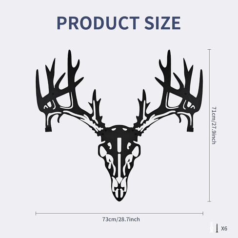 SPG Compound Bow Hanger for Wall - Deer-Shaped Bow Wall Mount Archery Bow Rack Storage Holder with Sponge Protection for Hunting Decor Holds Up to 13lbs in Kuwait