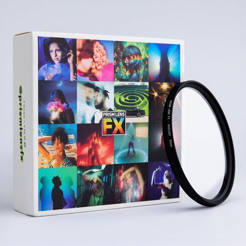 Prism Lens FX Radiant FX Filter | 49mm Circular Threaded | Creates Organic Flare Refractions from Highlights in Your Frame | Multi-Point Startburst Effect in Saudi Arabia