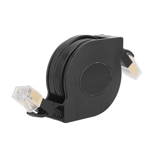 Retractable Cat7 Ethernet Cable, Flat Copper 10Gbps, Automatic Recovery in Kuwait