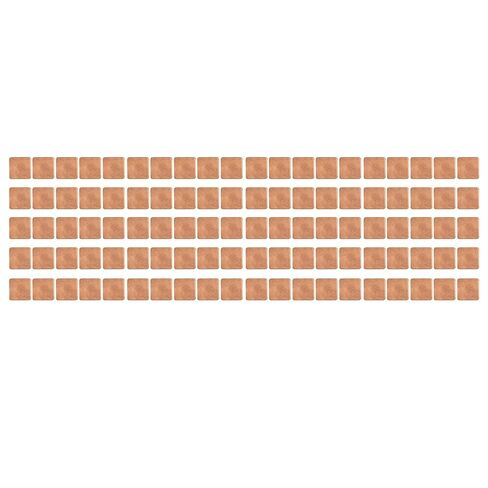 100pcs Copper Pad Shim Burr Carefree Thermal Conductivity Heatsink Aspect 15x15x1.2mm High Performance Cooling Component for Desktop Laptop CPU VGA RAM VRAM M.2 SSD Hardware (15 * 15 * 1.2mm) in Kuwait