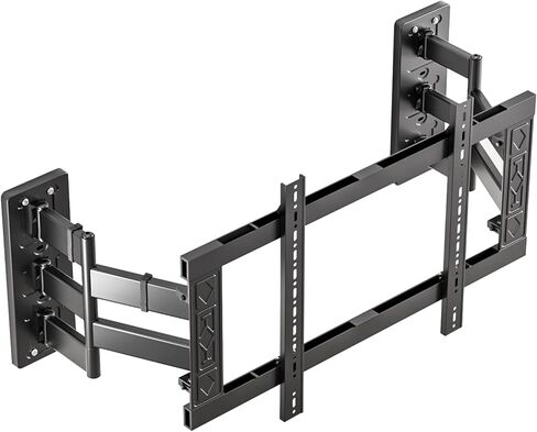 Corner Full Motion TV Wall Mount for 70,75,85,86,98,100,110,120 Inch TVs, Heavy Duty Ultra-Thin Tilt Extension Adjustable TV Bracket,VESA 300x100 to 800x600,Holds up to 396 lbs,DY886 in Kuwait