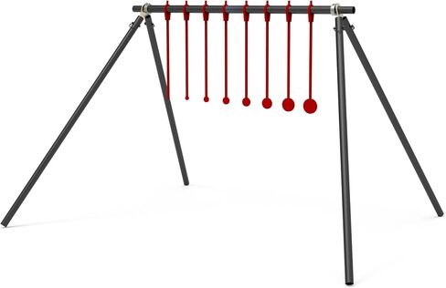 KNINE OUTDOORS AR500 Steel Spinning Target for .22 Rimfire with Stand, 1/4" in Kuwait