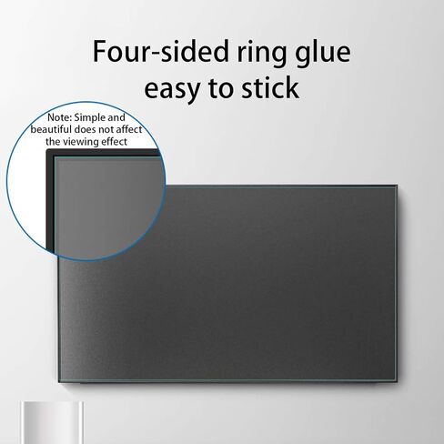 Anti Blue Light Screen Protector for All Brand TV Size Easy to Assemble Anti Glare Screen Protector Protect Eyes Prevent Myopia (Color : Matte Version Size : 34 inch 815345mm) (Matte Version 48 inch in Saudi Arabia