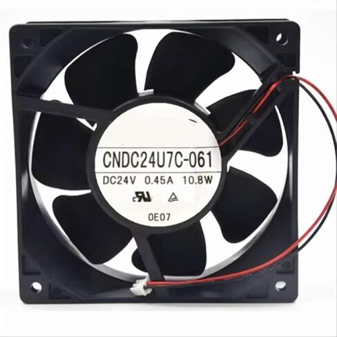 Cooler Fan CNDC24U7C-061 24V 0.45A 10.8W 12CM 12038 120*120*38mm in Kuwait