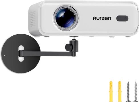 Aurzen Ceiling Projector Mount, Adjustable Rotation, Tilt & Length in Kuwait