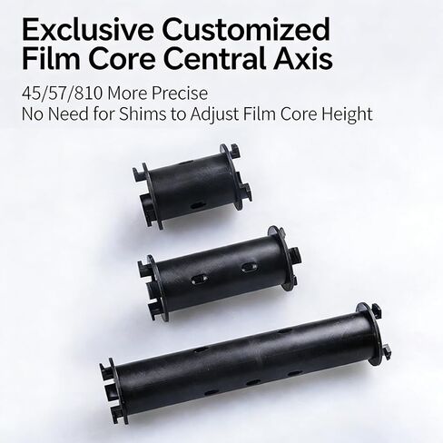 Film Processing Accessories Kit, Multi-Format Spiral Reel for 4x5, 5x7, 8x10 Inch Sheet Film, Secure Fixation During Development Pl45/pl410 in Saudi Arabia