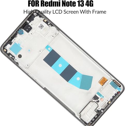Replacement for Xiaomi Redmi Note 13 4G LCD Screen with Frame INCELL 23129RAA4G, 23124RA7EO, 23129RA5FL Touch Digitizer Assembly Display with Repair kit (No Fingerprint Function) in Saudi Arabia