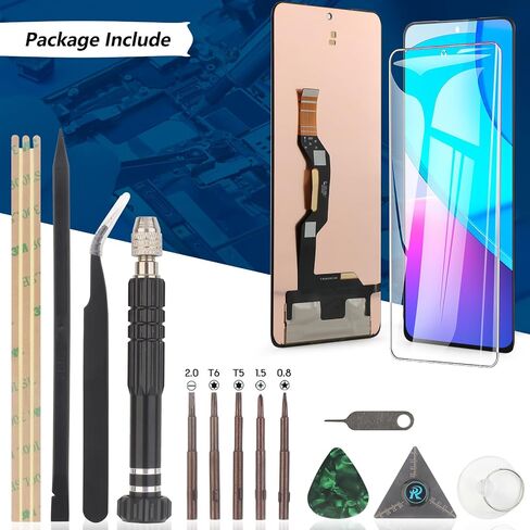 OLED for Motorola Moto G Stylus 5G 2025 XT2517/XT2517-1/XT2417-2 Screen Replacement for Motorola G Stylus 5G LCD Display Touch Screen Digitizer Assembly with Tools(Support Fingerprint) in Saudi Arabia